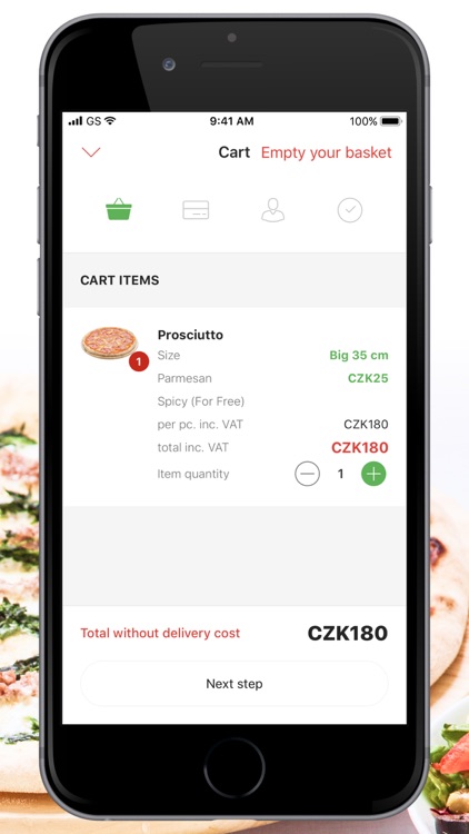 Caruso pizza - delivery Brno screenshot-4