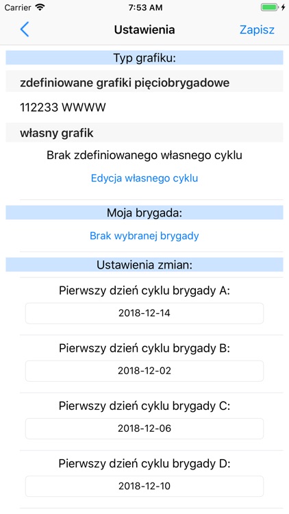 Harmonogram pracy screenshot-4