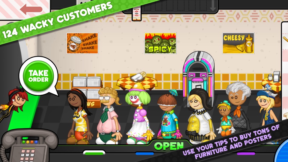 #2. Papa's Cheeseria To Go! (iOS) 由: Flipline Studios