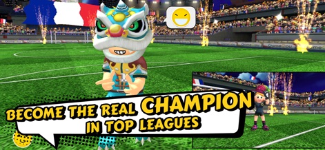 Perfect Kick 2 - Express individuality with a unique player costume while competing in a vibrant stadium atmosphere, striving to become the ultimate champion.