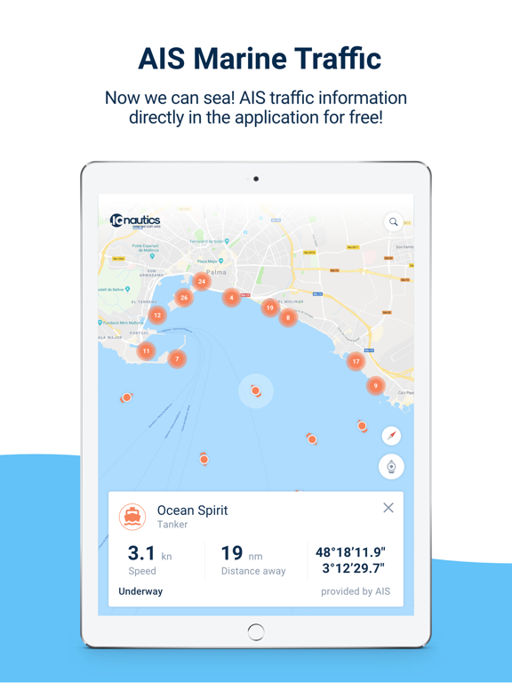 Screenshot #4 pour IQNautics Live Marine Traffic
