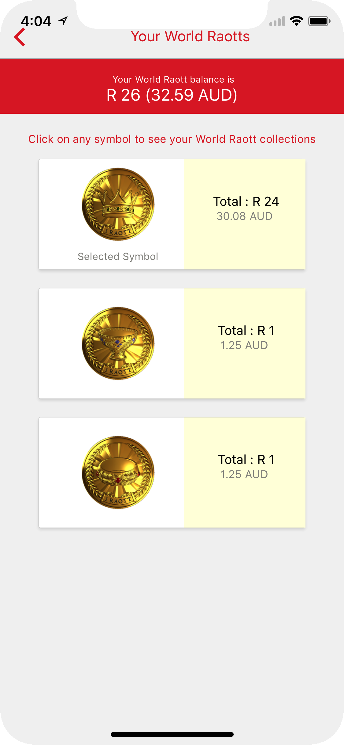 World Raott Treasure Hunt