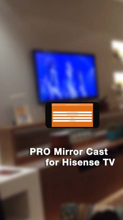 Pro Mirror Cast for Hisense TV