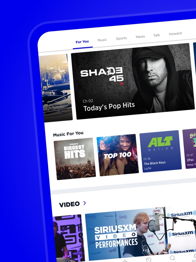 SiriusXM-Music, Comedy, Sports on the App Store