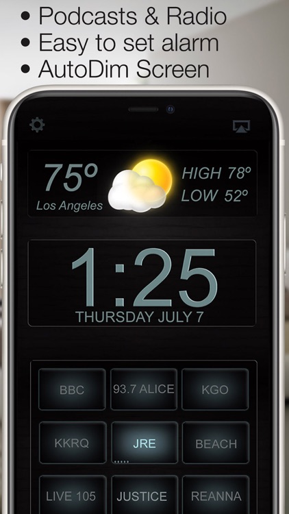 Best ClockRadio & Podcast screenshot-0