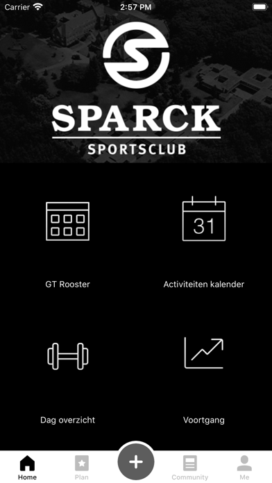 SPARCK sportsclub Screenshot