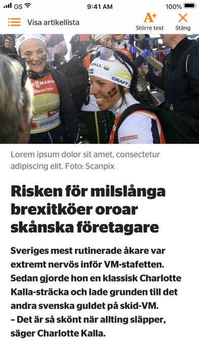 Lokaltidningen screenshot 3