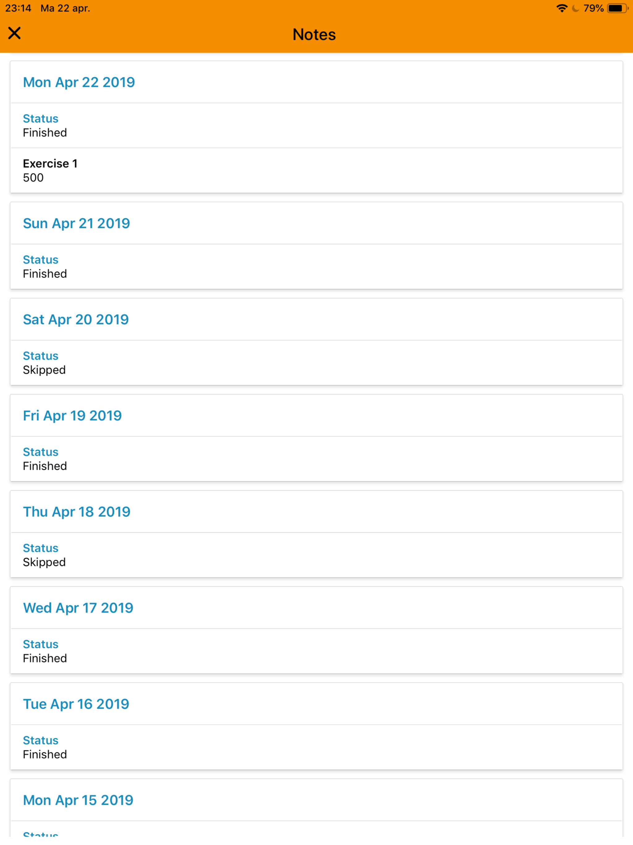 GetFit Planner screenshot 10