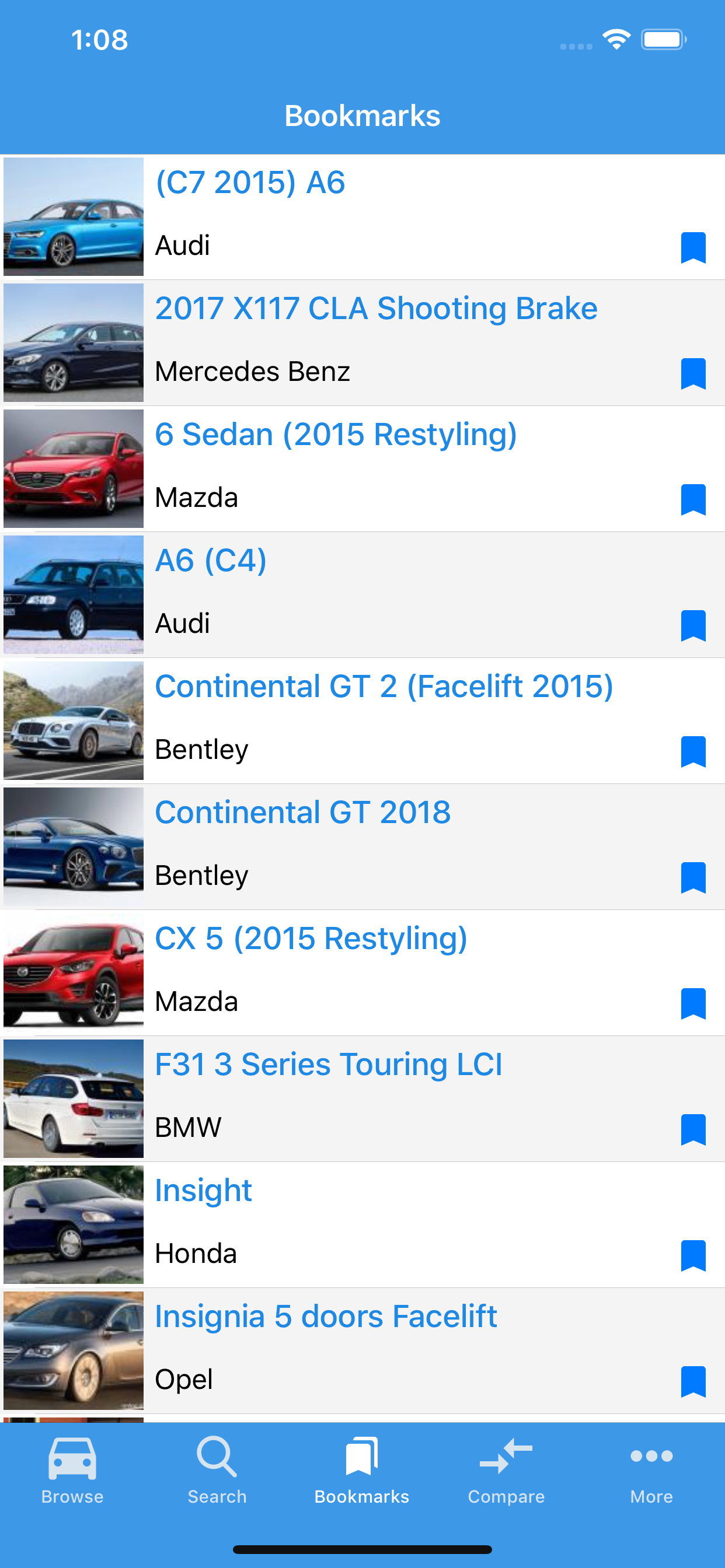 Cars Database