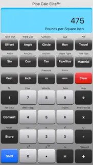 pipe calc elite iphone screenshot 4