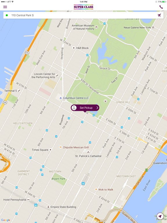 Screenshot #5 pour Super Class Car Service