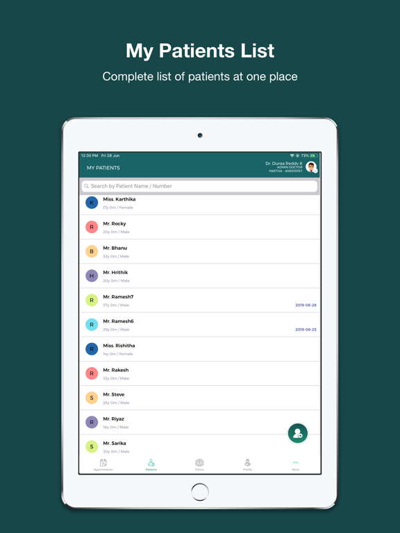 Screenshot #5 pour EHNOTE Doc - For Doctors