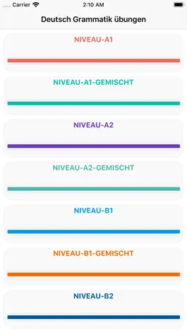 Game screenshot German Grammar A1-A2-B1-B2 mod apk