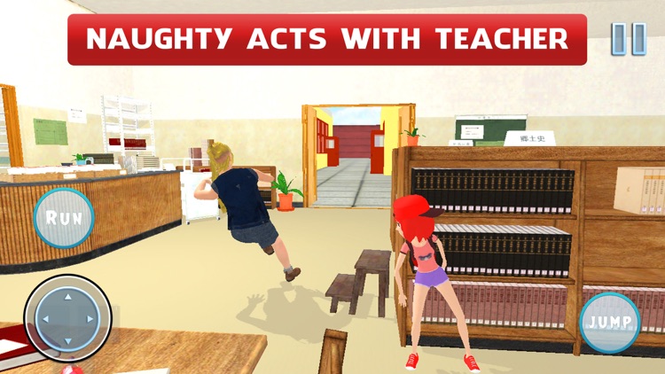 Horror Granny Teacher 3D Games screenshot-3
