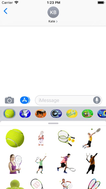 Tennis-Emojis Stickers