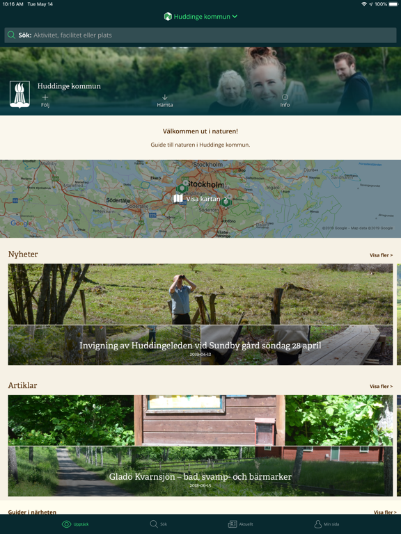 Screenshot #4 pour Huddinges Naturkarta