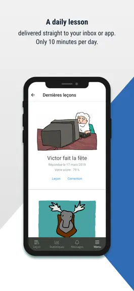 Game screenshot изучать французский apk