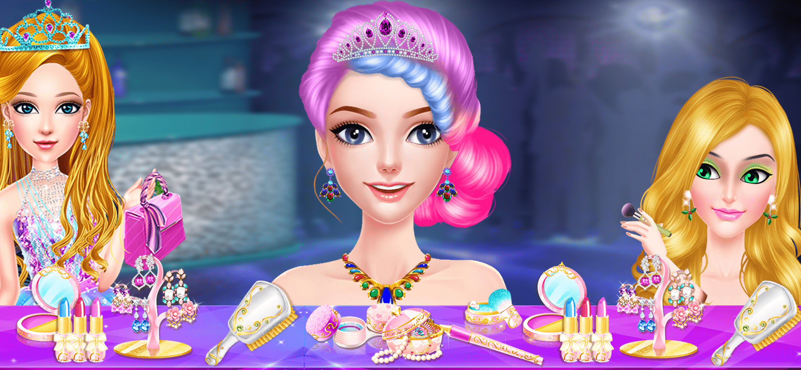 Disco Party Dancing Princess