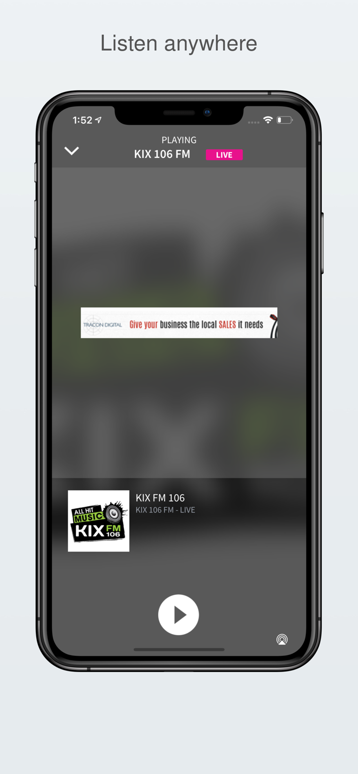KIX FM 106 screenshot 2