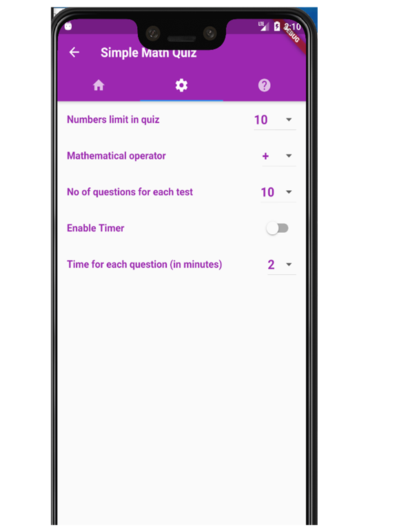 Screenshot #5 pour Simple Math Quiz