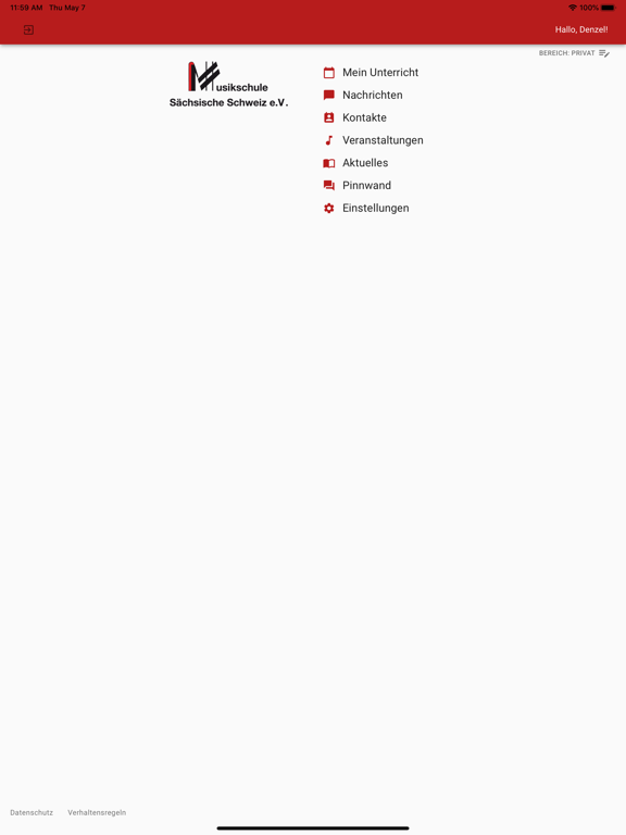 Screenshot #4 pour Musikschule Sächsische Schweiz