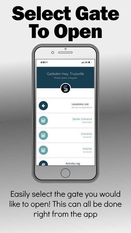 SpiderENTRY Management App