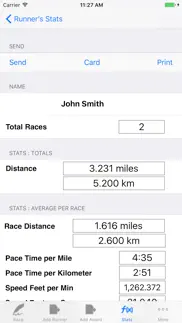 running logbook: races & meets iphone screenshot 4