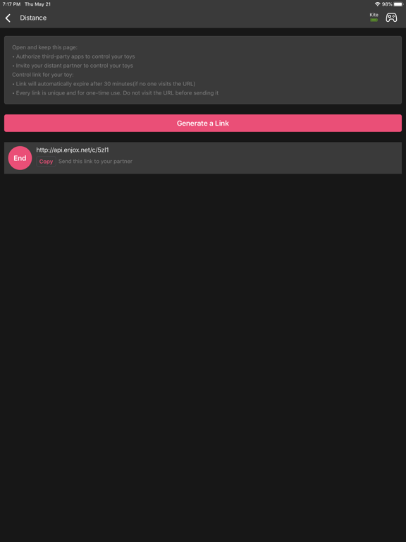 Enjox Remote iPad screenshot 8 - Health & Fitness app