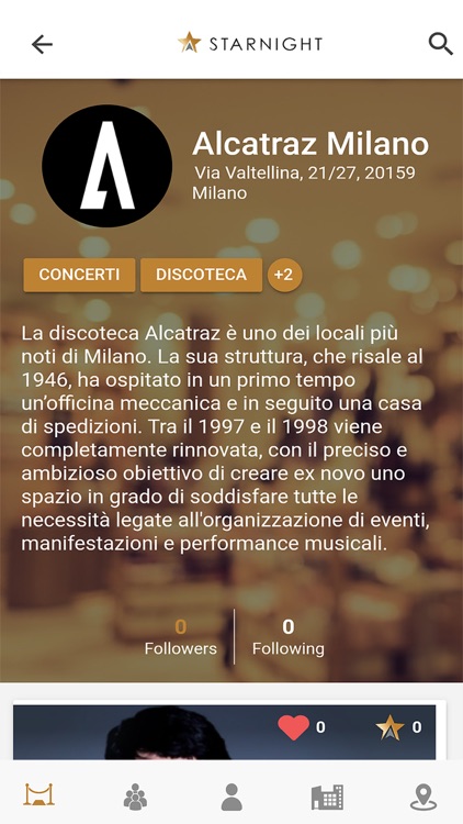 Starnight: eventi in città screenshot-3