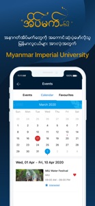 Myanmar Imperial University screenshot #4 for iPhone