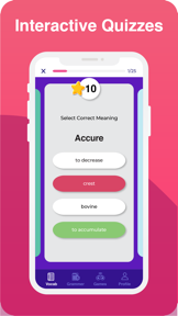 STEP Vocabulary Builder screenshot