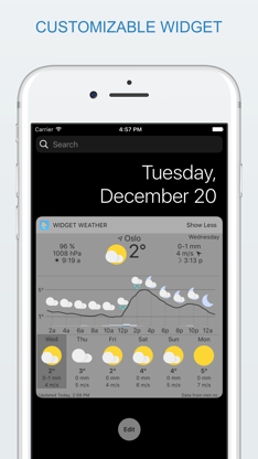 widget weather screenshot 2
