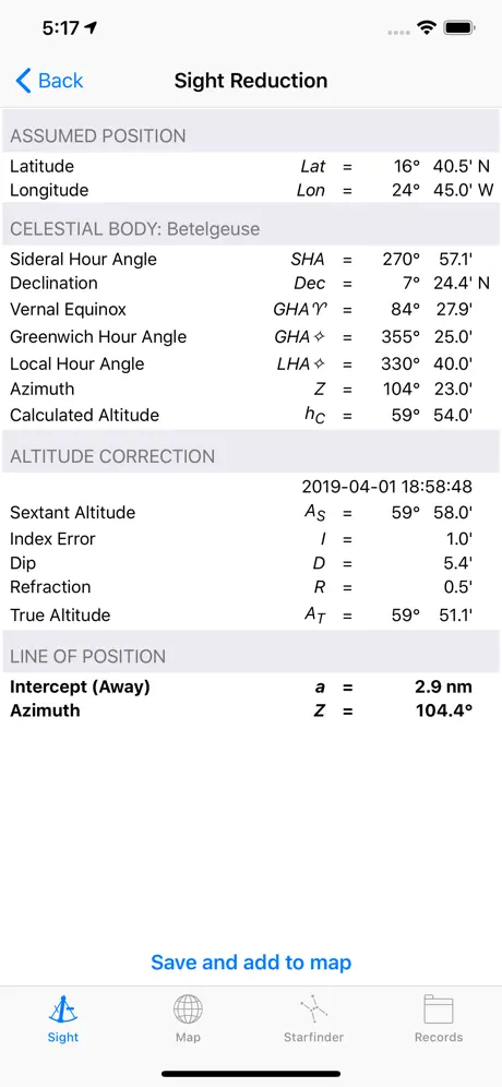 Celestial Navigation