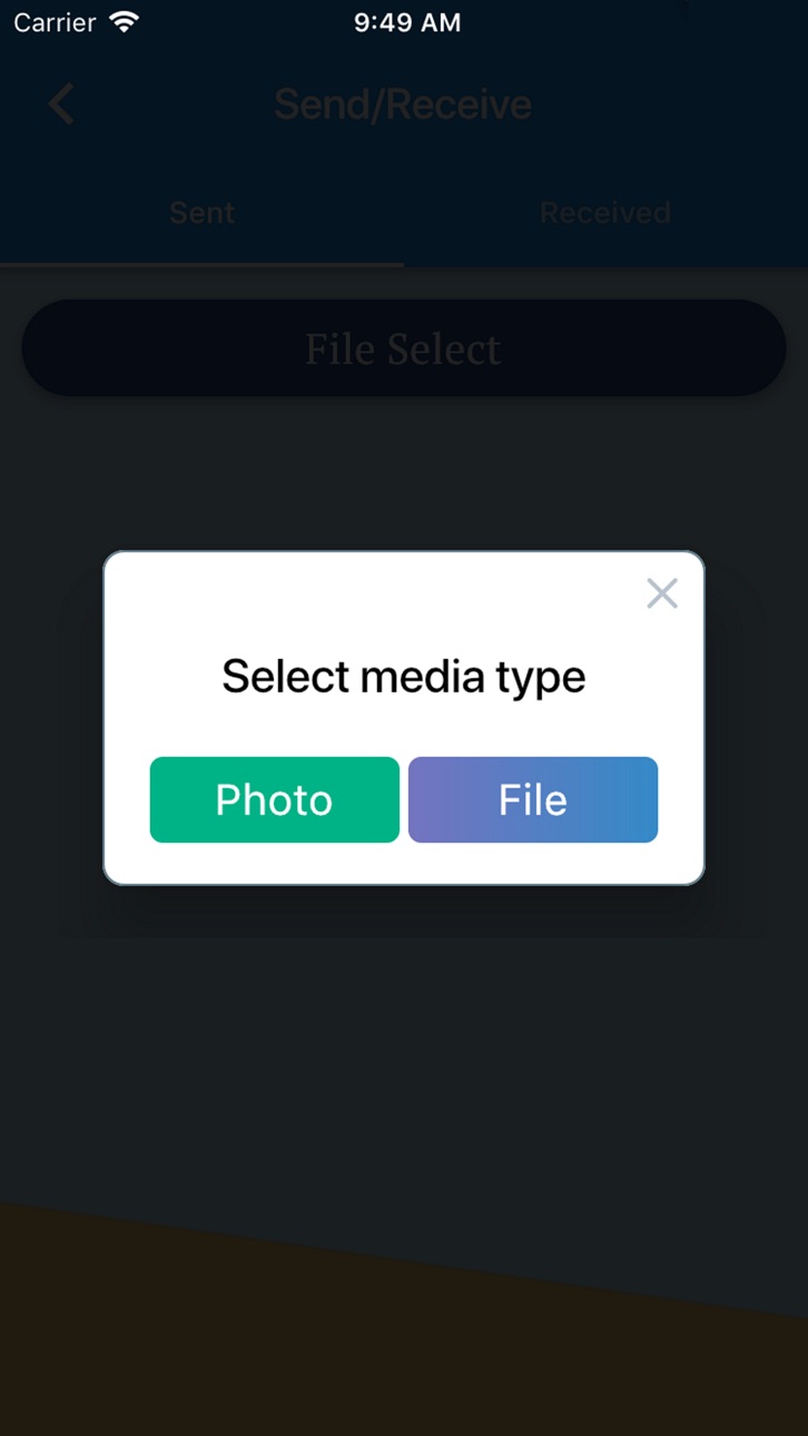 iPhone screenshot
