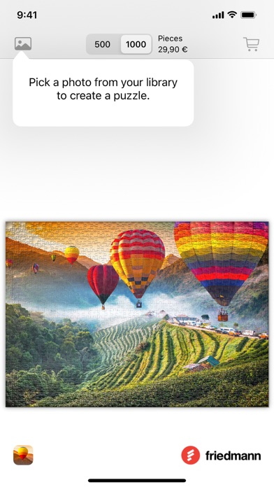 Screenshot #3 pour Your personal Photo Puzzle