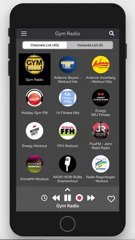 Game screenshot Gym Radio - Workout Music App apk