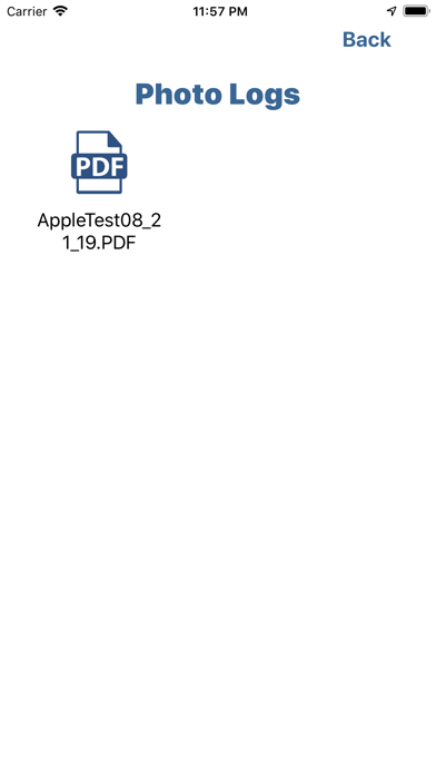 Screenshot #3 pour Photo Log Creator