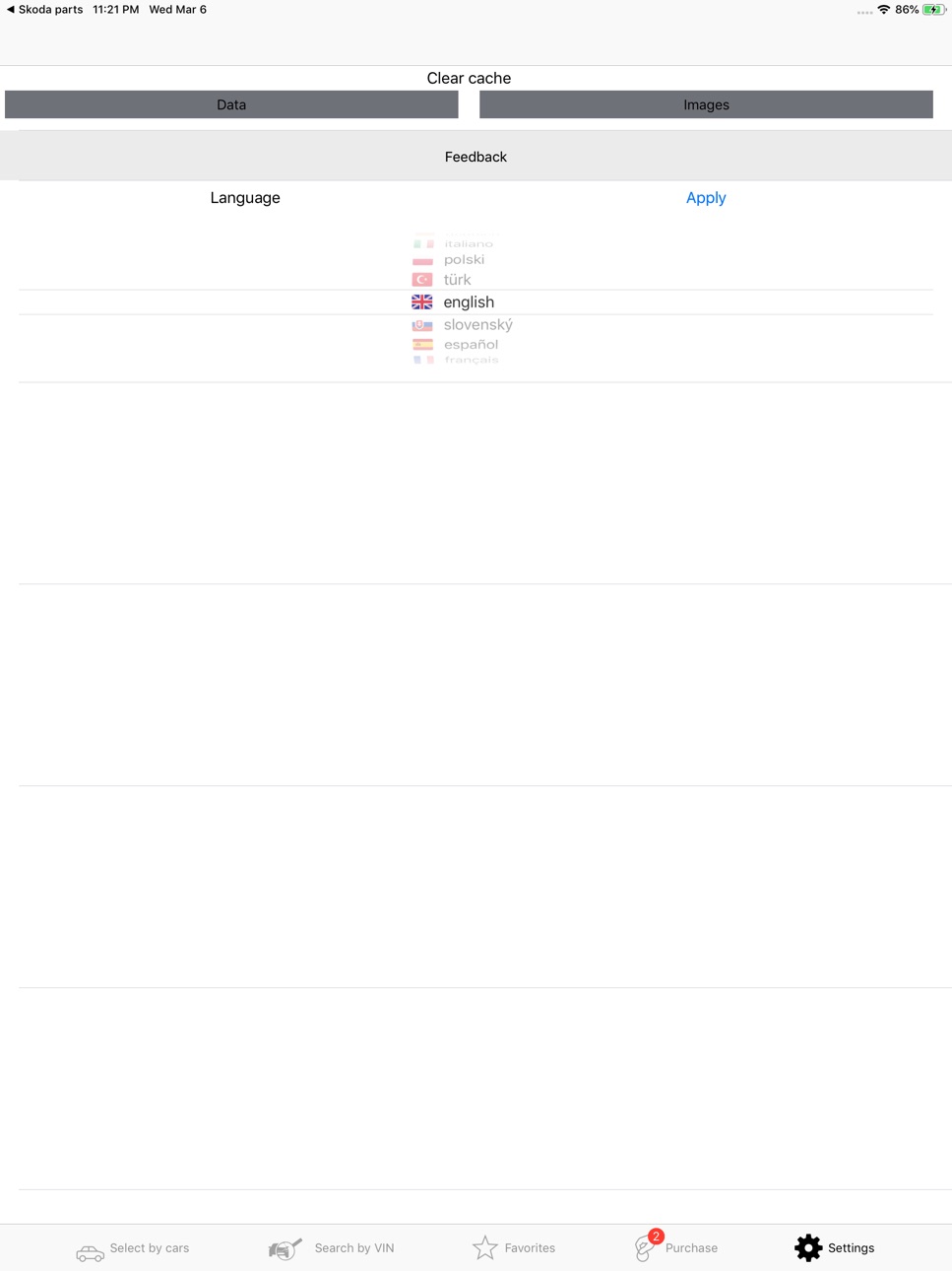iPad screenshot