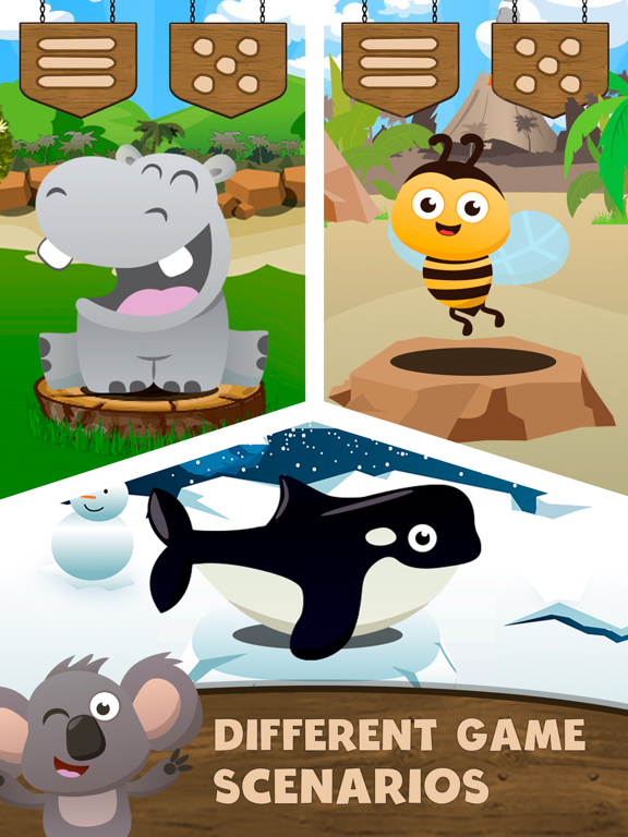 Learn The Animal Sounds iPad screenshot 3 - Education app