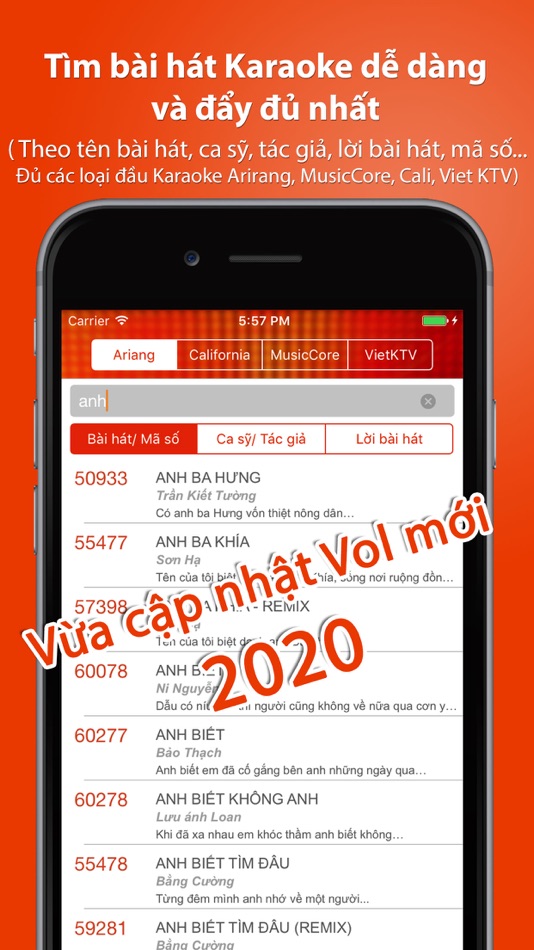 Karaoke 2020 - Karaoke Vietnam - 4.3 - (iOS)