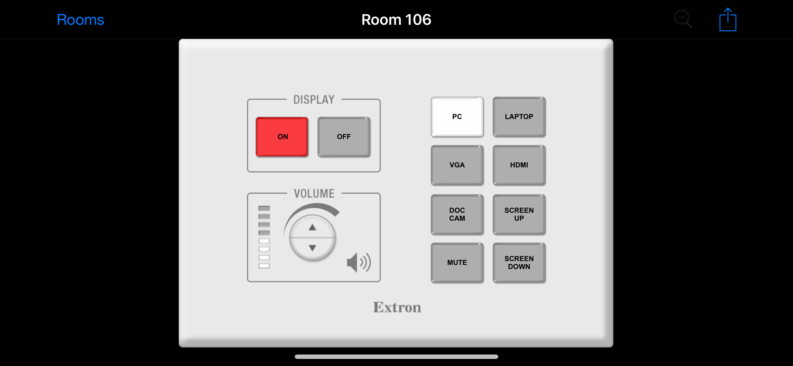 Extron Control screenshot 5