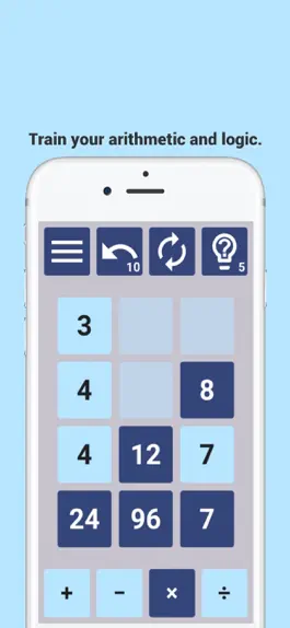 Game screenshot Number Drop - Math Puzzle Game apk