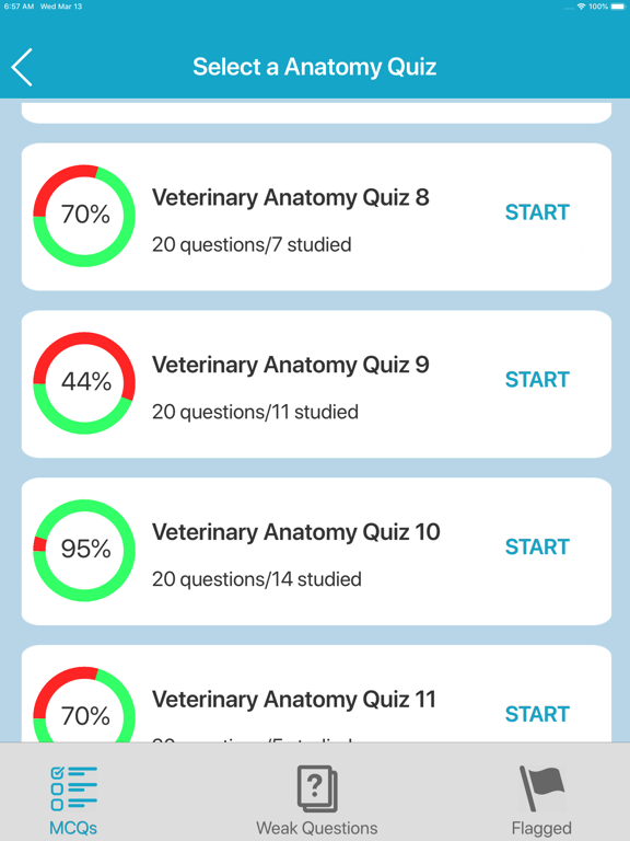 Screenshot #5 pour Veterinary Anatomy Quiz