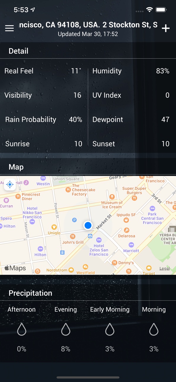 iPhone screenshot