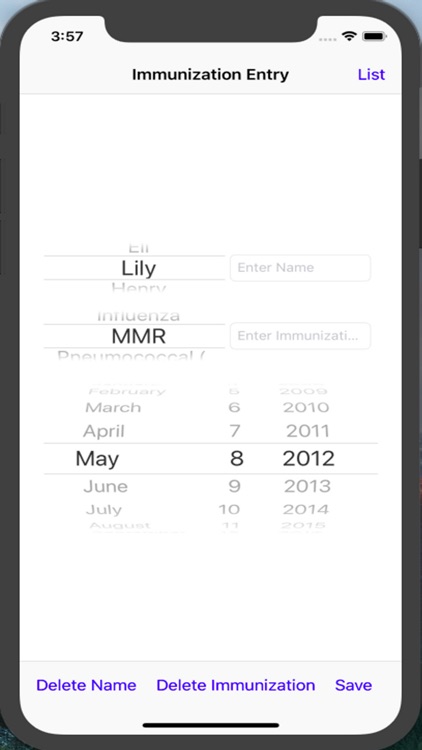 Immunization Tracker