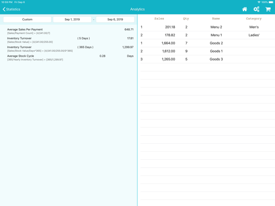 TapPOS Inventory Sale Manager iPad screenshot 8 - Business app