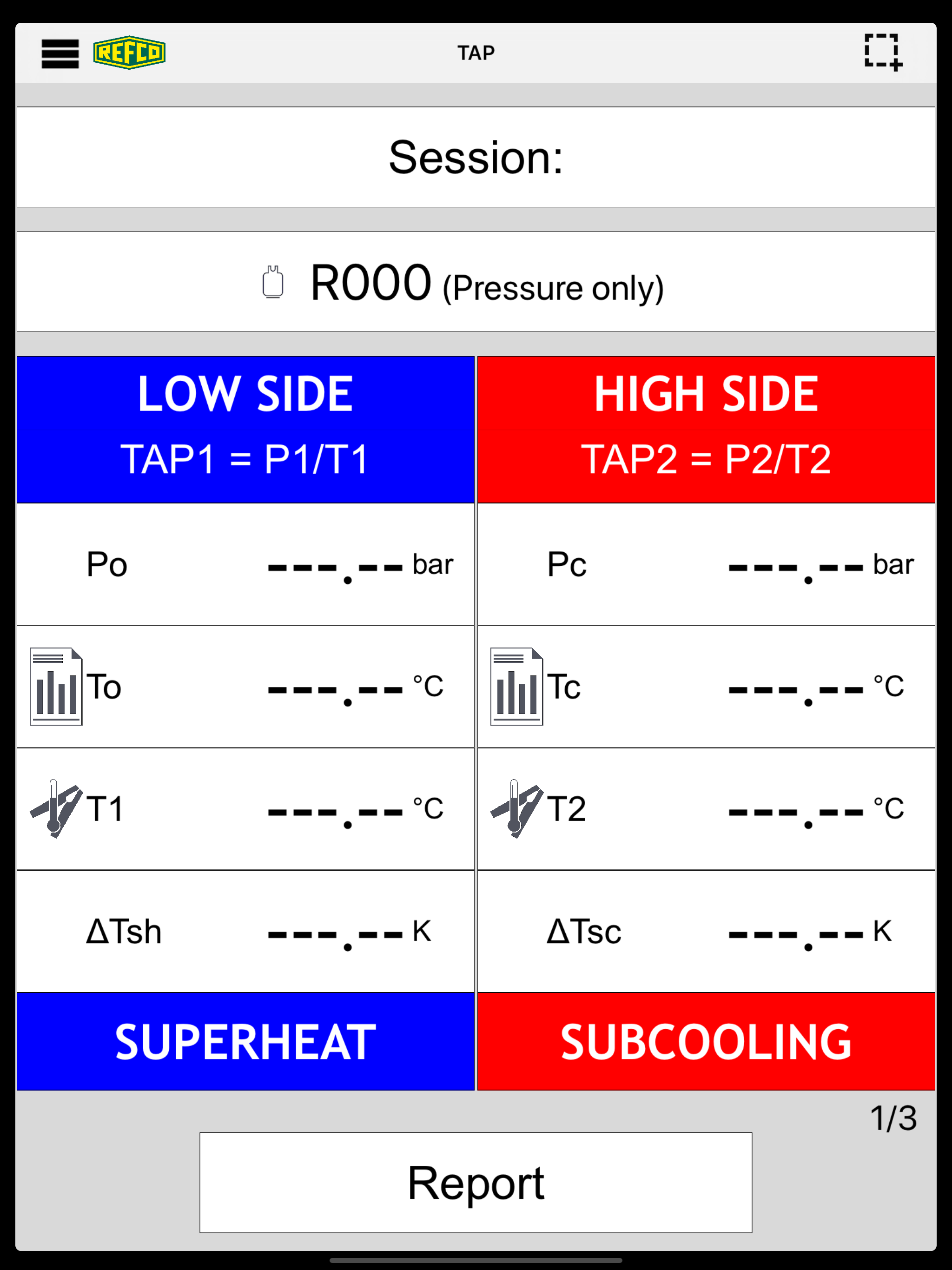 REFCO TAP