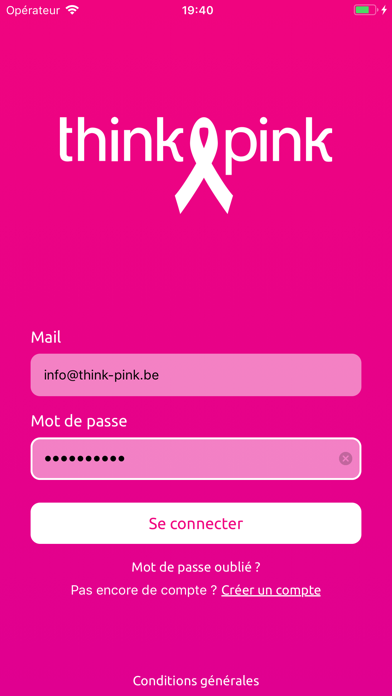 Screenshot #1 pour Think Pink Guide