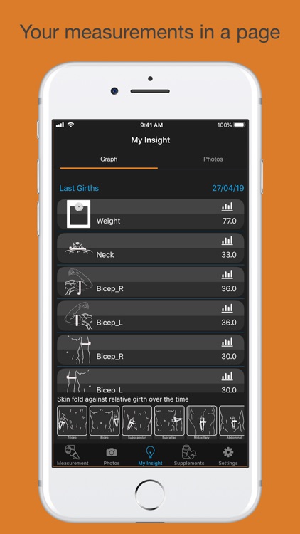 Girths & caliper screenshot-6