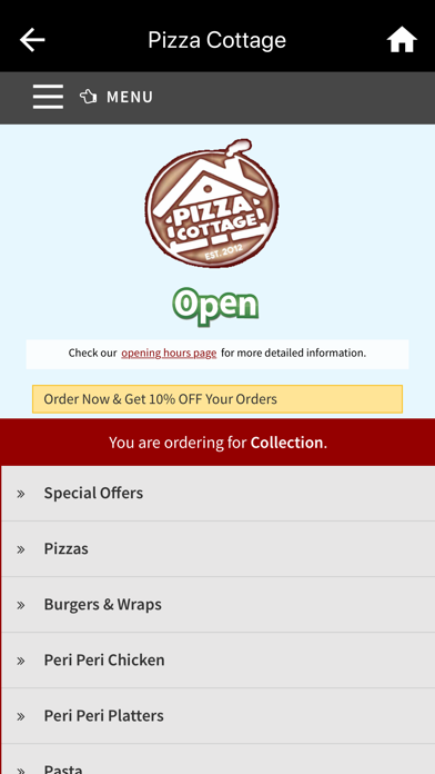 Screenshot #3 pour Pizza Cottage, Harborne